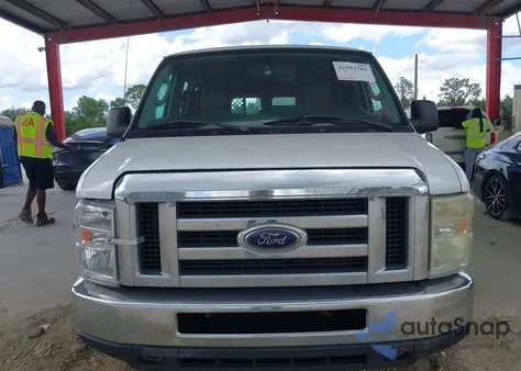 2012 Ford E-150 Commercial z USA, uszkodzony, nr VIN 1FTNE1EWXCDA13930